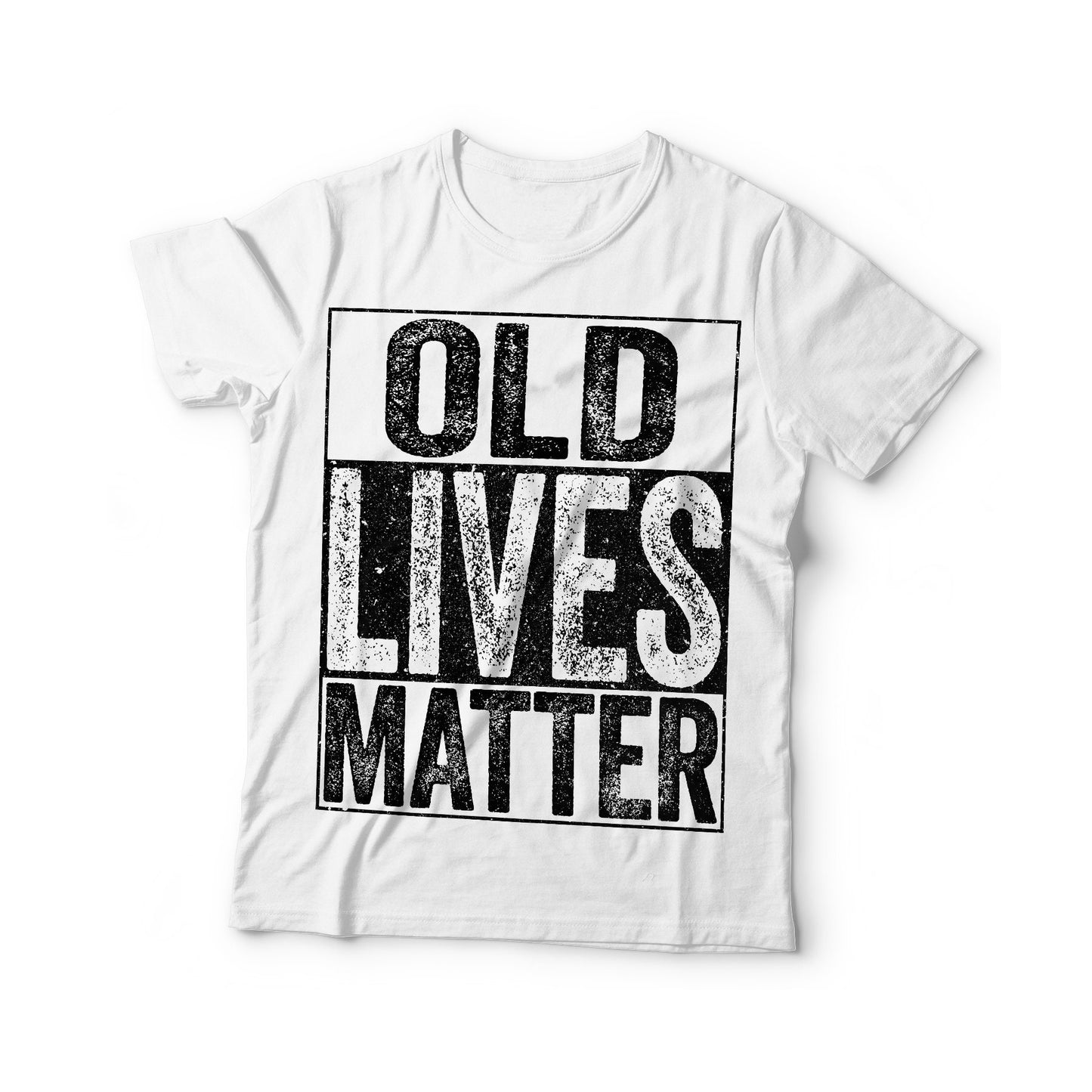 OLD Lives Matter T-Shirt - Unisex Mens Funny 50th 60th 70th 80th Birthday Shirt - Senior Man Gift Vintage TShirt for Father's Day Christmas