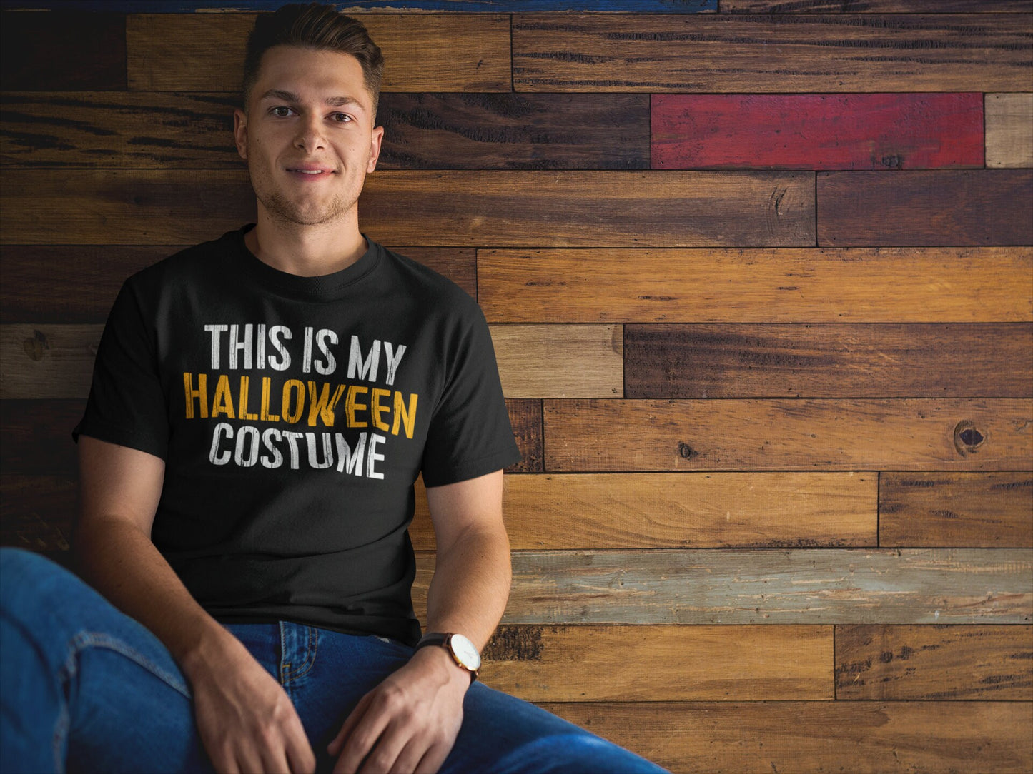 This Is My Halloween Costume T-Shirt - Unisex Mens This Is My Halloween Costume Shirt - Easy Halloween Costume Gift TShirt 2025