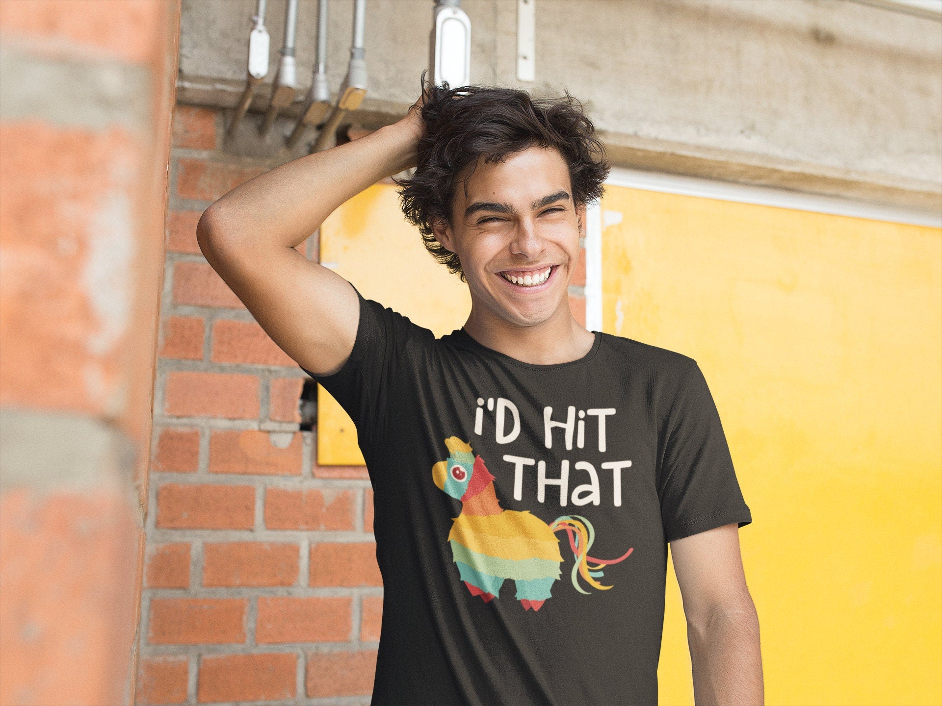 I'd Hit That Pinata T-Shirt - Unisex Mens Cinco De Mayo Id Hit That Pinata Tee Shirt - Pinata Gift TShirt on Mexican Fiesta Party 2025