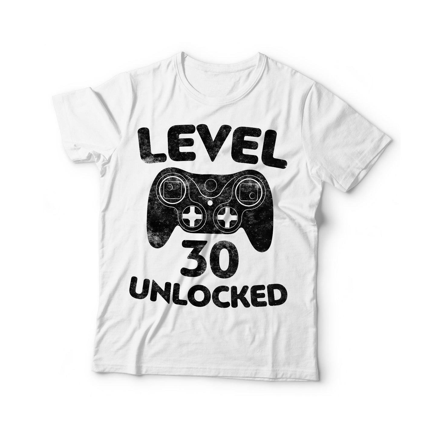 Level 30 Unlocked T-Shirt - Unisex Funny Mens 30th Birthday Gamer Shirt - Born in 1995 Gaming Gift TShirt for Father's Day Christmas