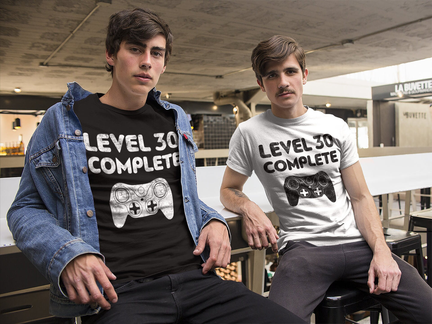 Level 30 Complete T-Shirt - Unisex Funny Mens 30th Birthday Gamer Shirt - Born in 1995 Gaming Gift TShirt for Father's Day Christmas