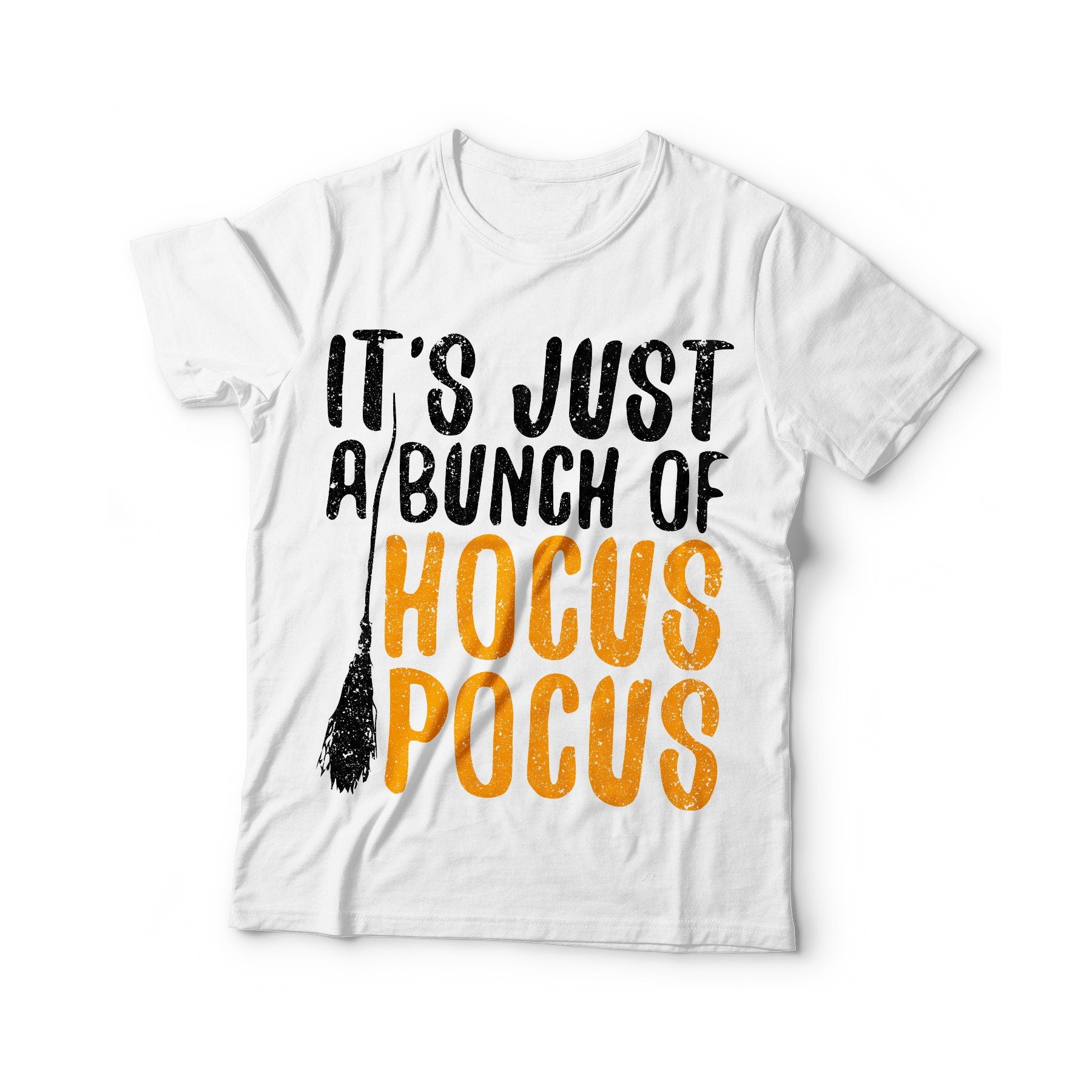 It's Just A Bunch Of Hocus Pocus T-Shirt - Unisex Mens Halloween Hocus Pocus Shirt - Hocus Pocus Time Gift TShirt Happy Halloween Day 2025