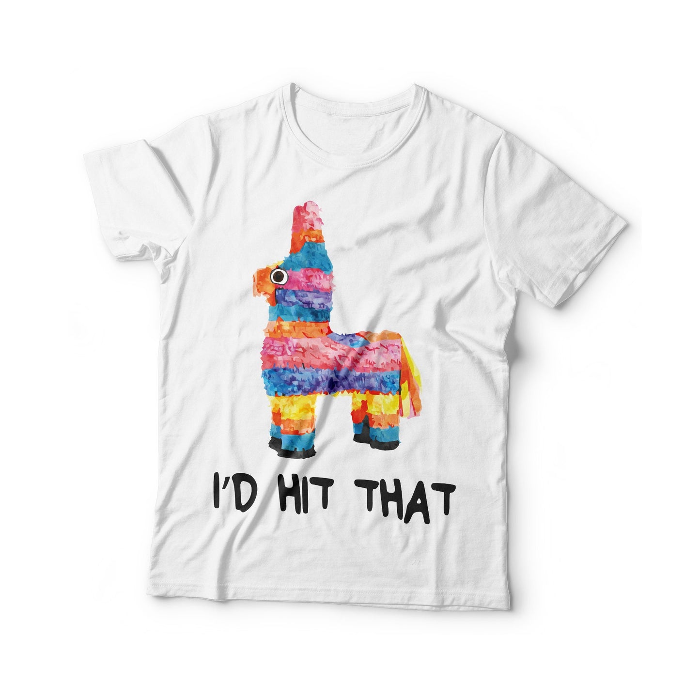 I'd Hit That Pinata T-Shirt - Unisex Mens Cinco De Mayo Id Hit That Pinata Tee Shirt - Pinata Gift TShirt on Mexican Fiesta Party