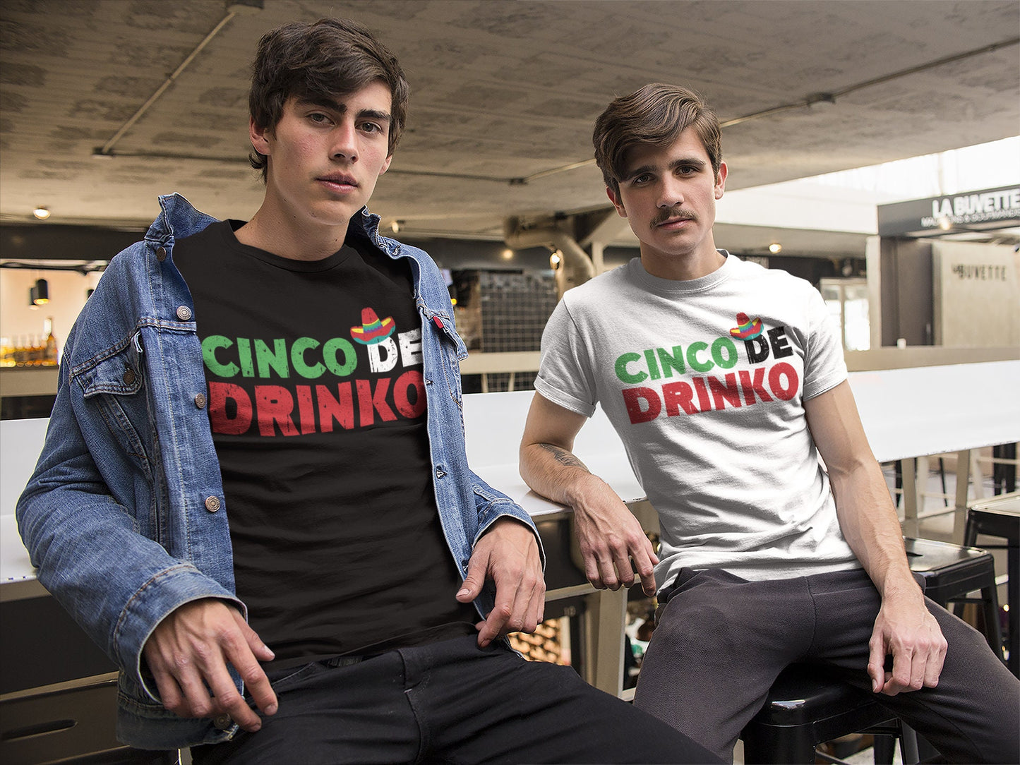 Cinco De Drinko T-Shirt - Unisex Mens Drinko De Mayo Tee Shirt - Cinco De Mayo TShirt Drinking Gift on Mexican Fiesta Party 2025