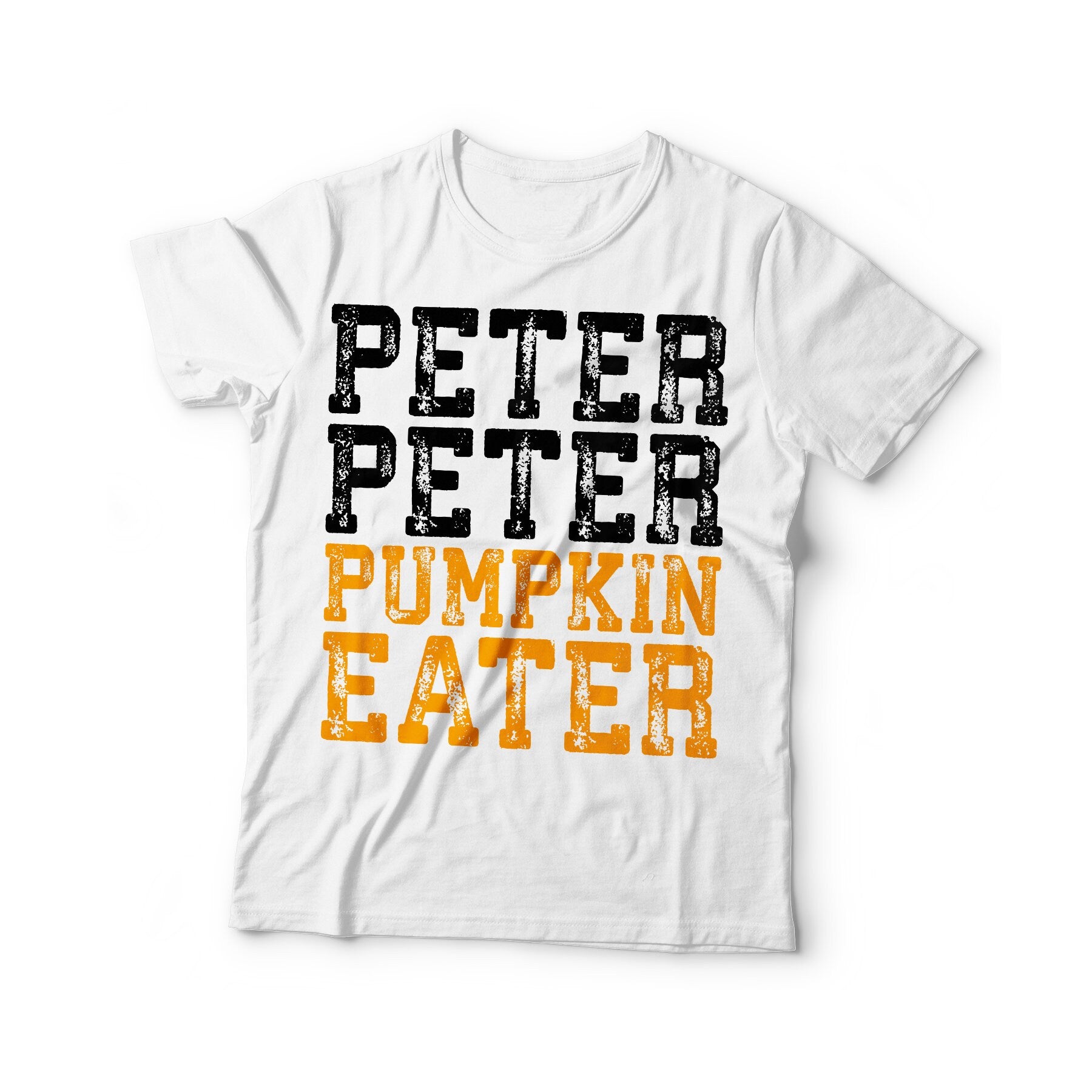 Peter Peter Pumpkin Eater T-Shirt - Unisex Mens Peter Peter Costume Shirt - Peter Peter Gift TShirt on Halloween Party Day 2025