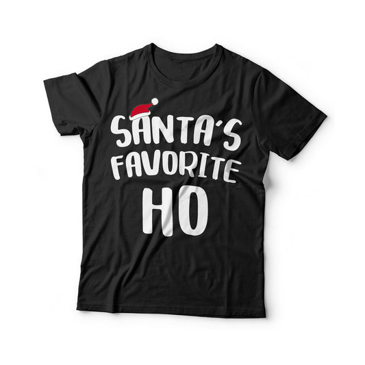 Santa's Favorite Ho T-Shirt - Unisex Funny Mens Merry Christmas Shirt - Ho Ho Ho TShirt Holiday Gift for Christmas Birthday 2025