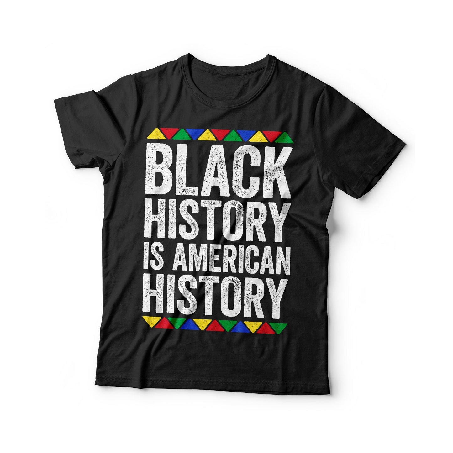 Black History Is American History T-Shirt - Unisex Funny Mens Black Culture Proud Shirt - Black Excellence TShirt for Black History Month