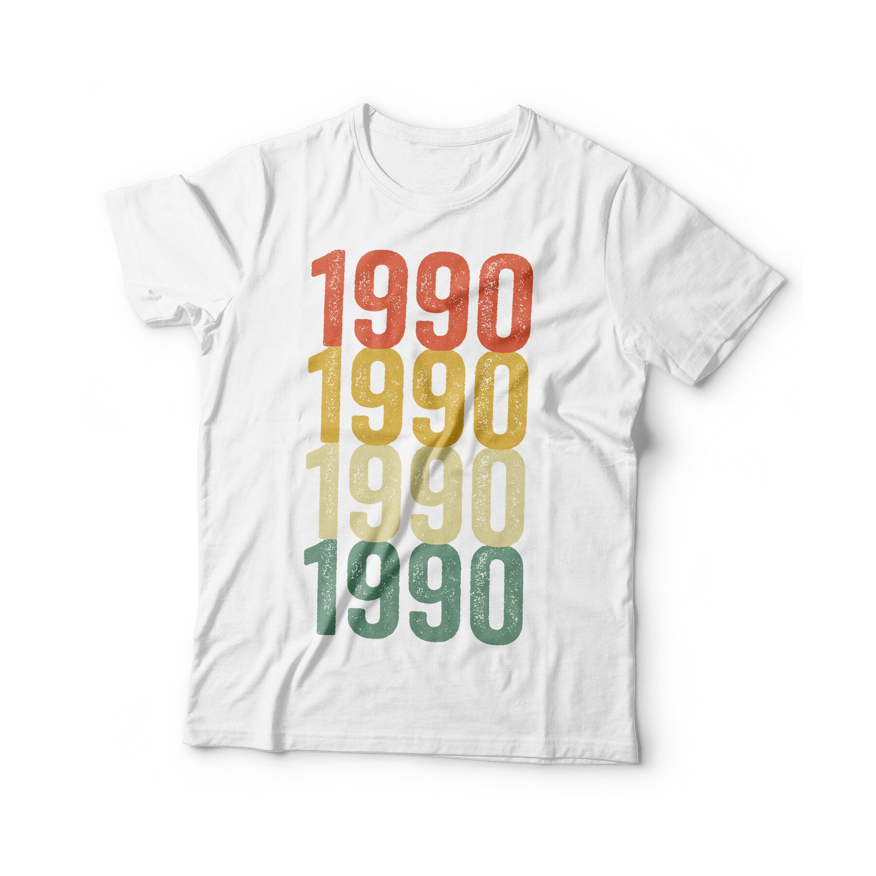 Vintage 1990 T-Shirt - Unisex Funny Retro 35 AF Mens 35rd Birthday Shirt - Born in 1990 Gift Vintage TShirt for BDay Christmas