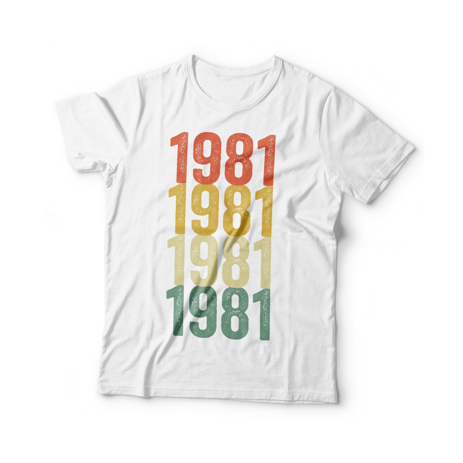 Vintage 1981 T-Shirt - Unisex Funny Retro 42 AF Mens 42nd Birthday Shirt - Born in 1981 Gift Vintage TShirt for BDay Christmas