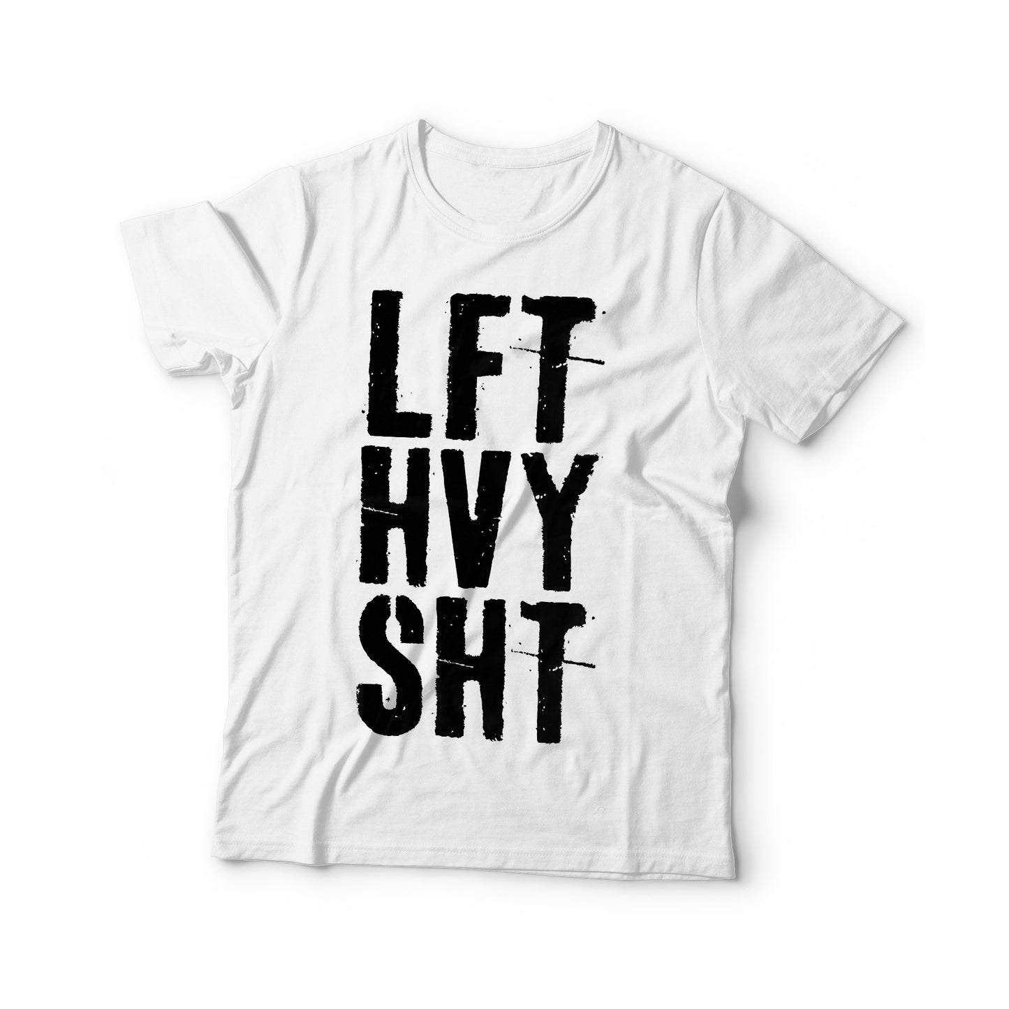 Lft Hvy Sht T-Shirt - Unisex Funny Mens Strongman Lifter Shirt - Fitness Workout Gym TShirt for Father's Day Christmas