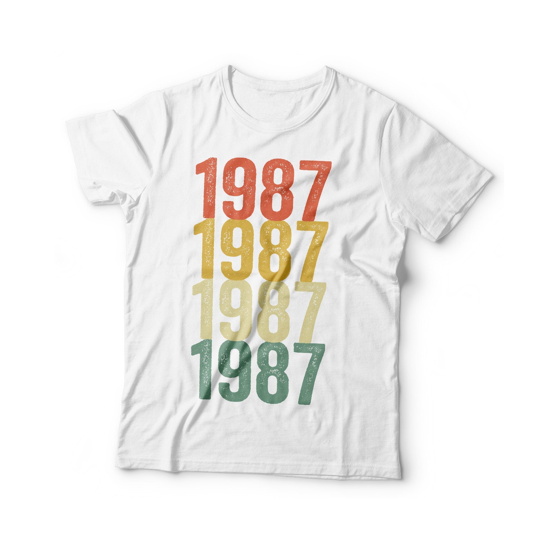 Vintage 1987 T-Shirt - Unisex Funny Retro 38 AF Mens 38th Birthday Shirt - Born in 1987 Gift Vintage TShirt for BDay Christmas