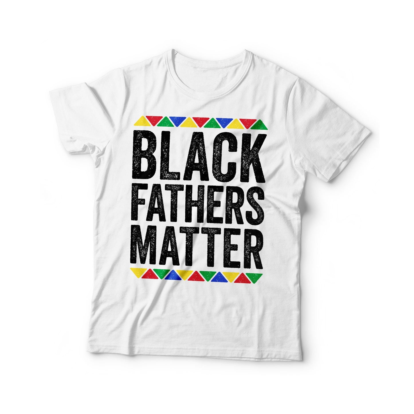 Black Fathers Matter T-Shirt - Unisex Funny Mens Papa Grandpa Shirt - Vintage Dad TShirt for Father's Day Birthday Christmas