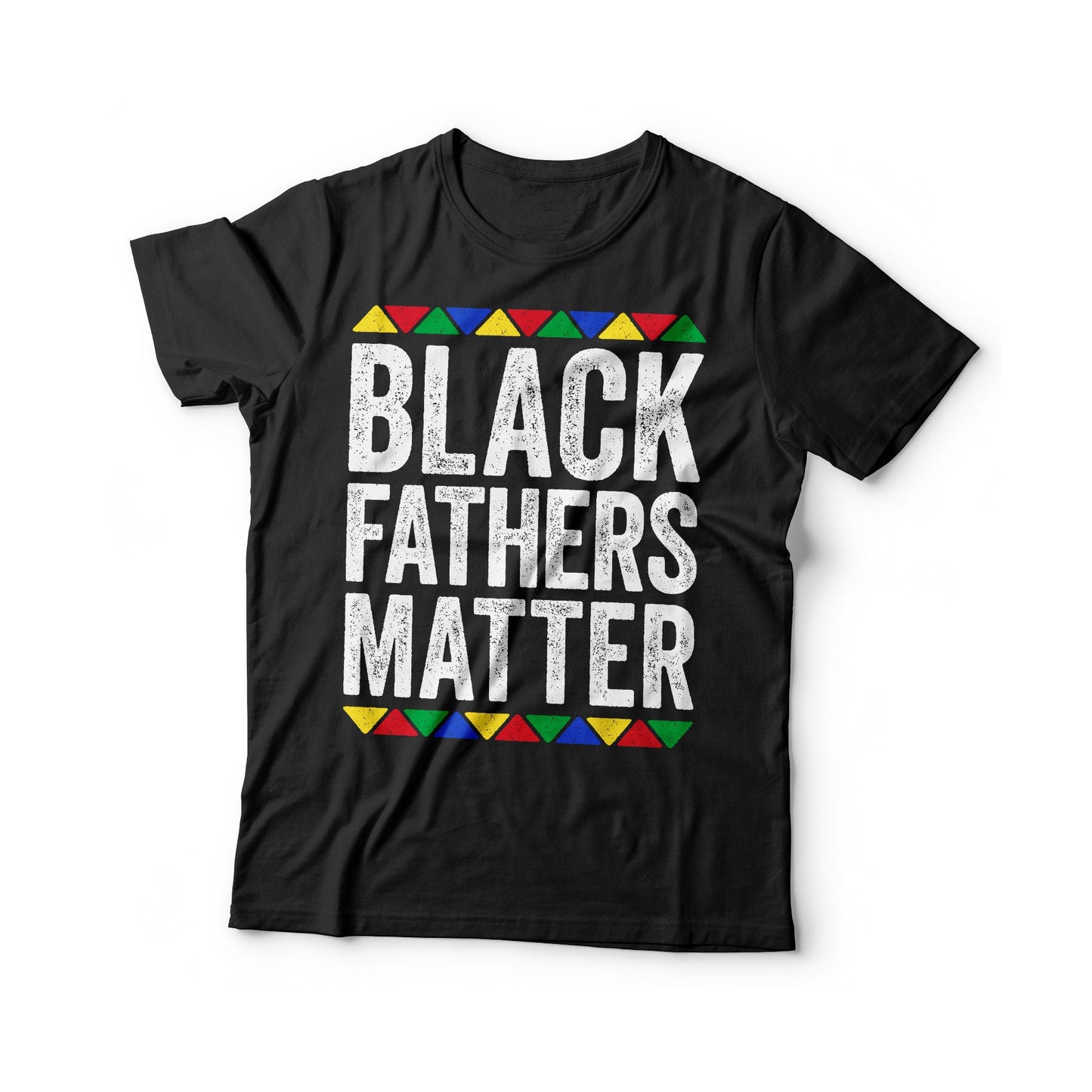 Black Fathers Matter T-Shirt - Unisex Funny Mens Papa Grandpa Shirt - Vintage Dad TShirt for Father's Day Birthday Christmas