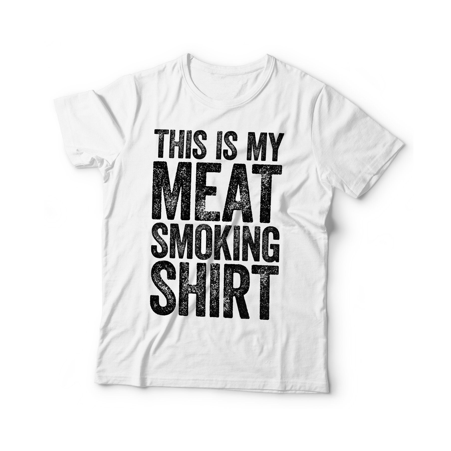 This Is My Meat Smoking Shirt T-Shirt - Unisex Funny Mens BBQ Pitmaster Shirt - Barbecue Lover TShirt for Father's Day Christmas Birthday