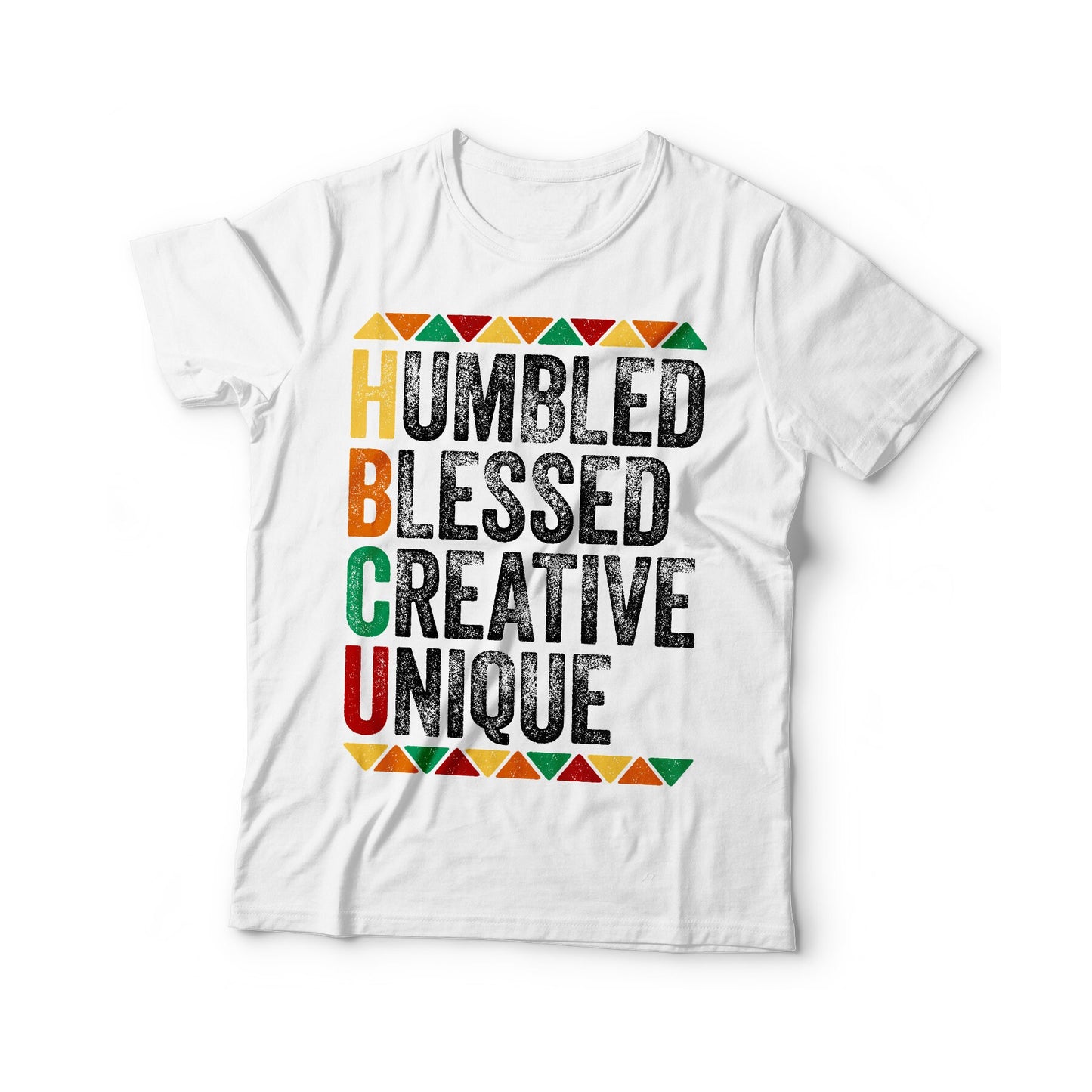 HBCU Humbled Blessed Creative Unique T-Shirt - Mens Funny Black Culture Proud Shirt - Vintage HBCU Grad TShirt for Black History Month