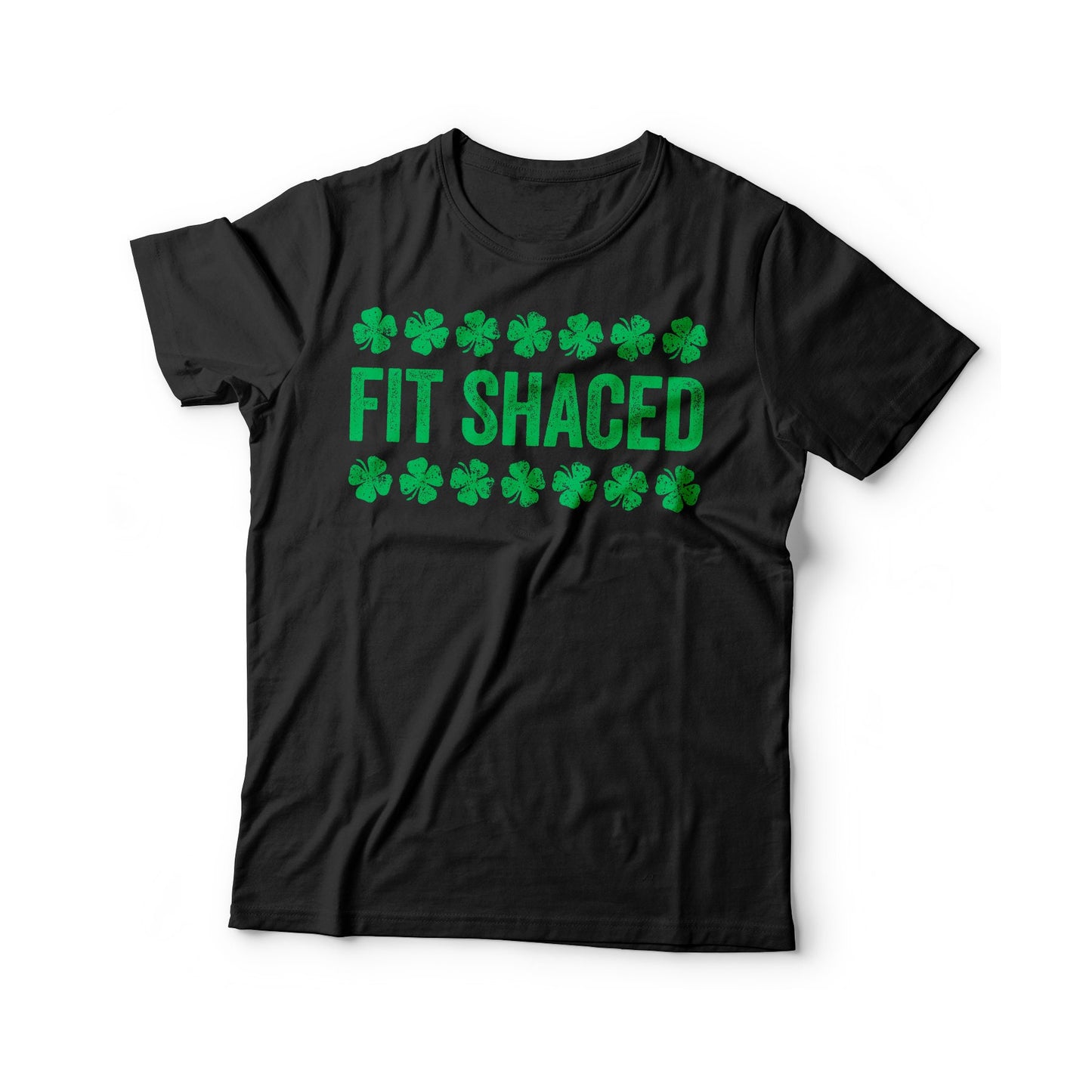 Fit Shaced T-Shirt - Unisex Funny Drinking Squad Shirt - Matching Vintage Shenanigator TShirt Gift for St Patrick's Day 2025