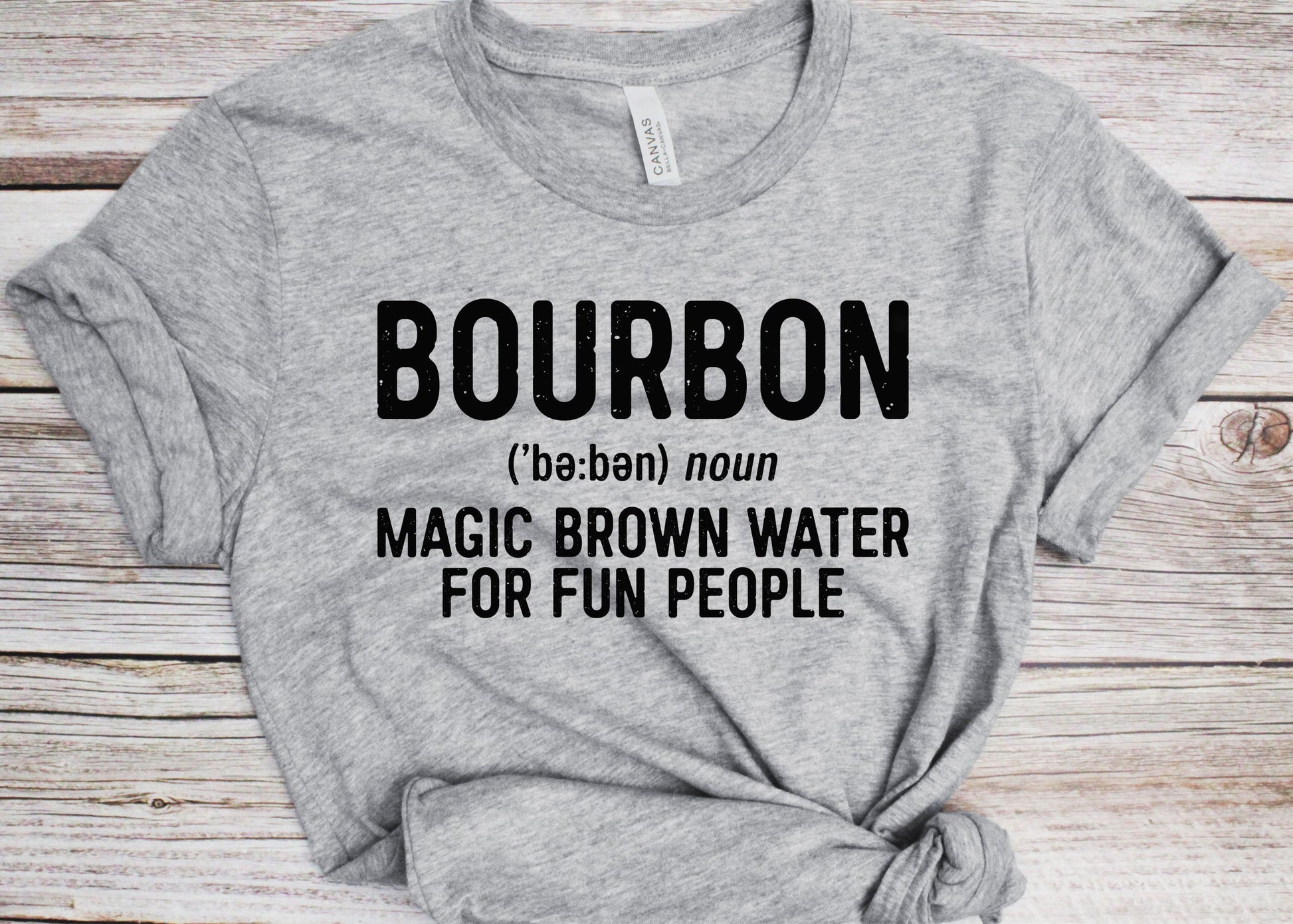 Bourbon Definition T-Shirt - Unisex Funny Mens Drinking Shirt - Vintage Bourbon Lover TShirt Gift for Father's Day Christmas Birthday