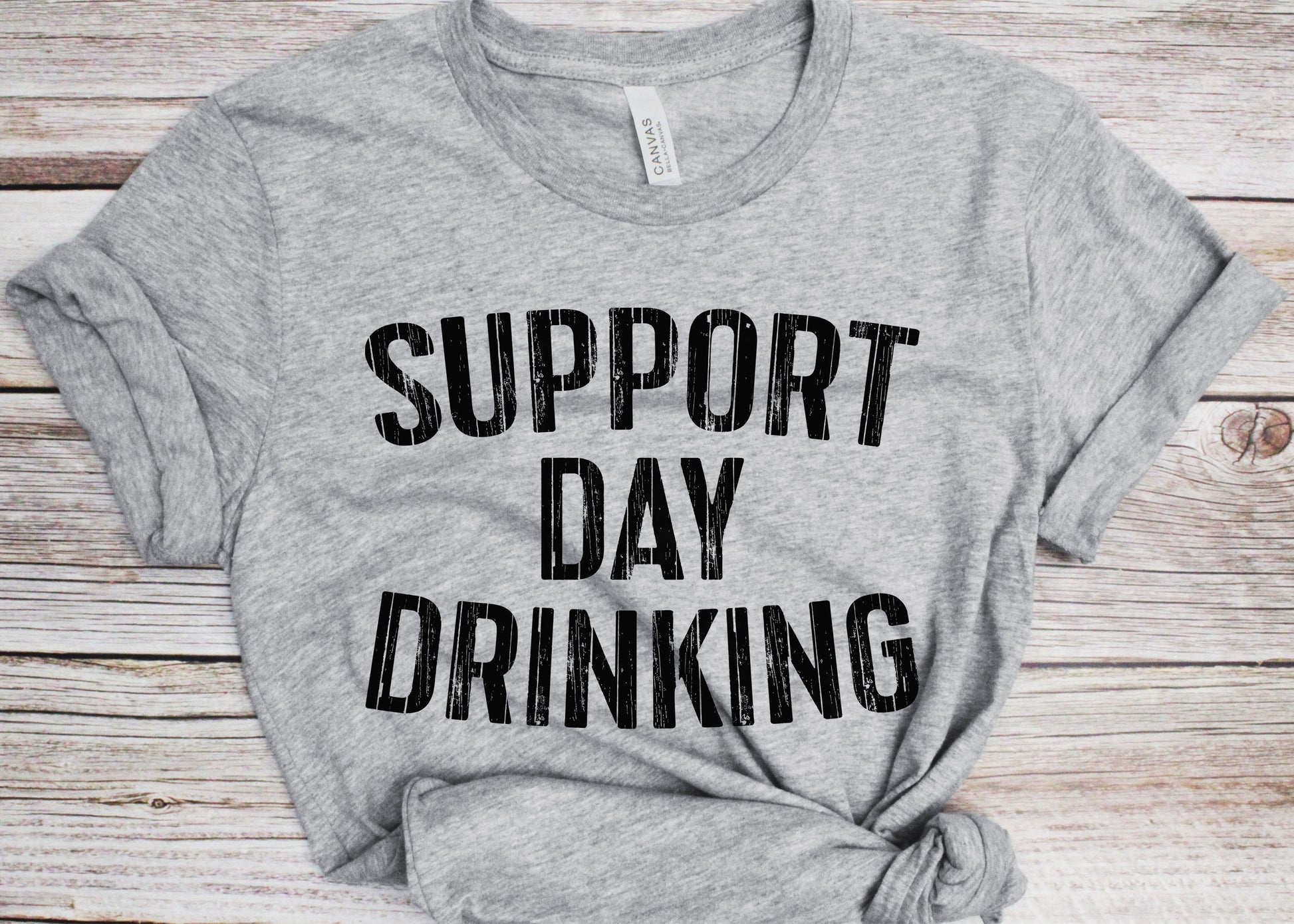 Support Day Drinking T-Shirt - Unisex Funny Mens Cruise Drinking Shirt - Beer Lover TShirt Gift for Father's Day Christmas Birthday