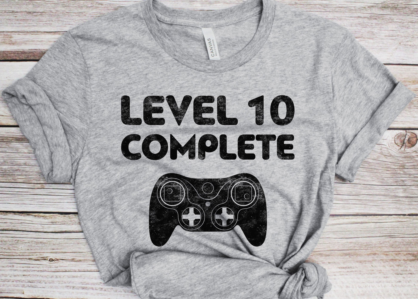 Level 10 Complete T-Shirt - Funny Mens 10th Wedding Anniversary Shirt - Vintage Married Since 2013 Gift TShirt for Father's Day Christmas