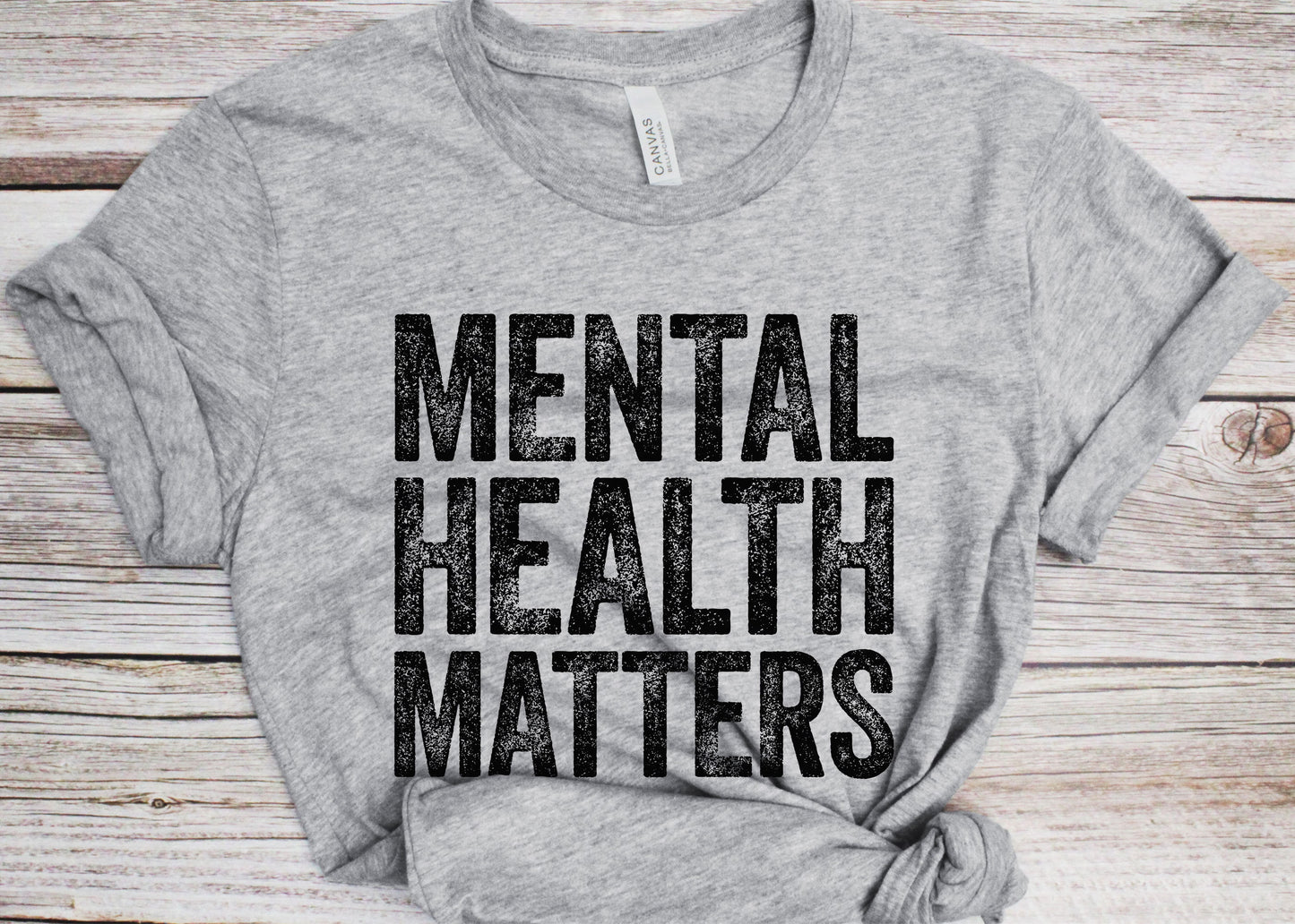 Mental Health Matters T-Shirt - Unisex Funny Men Women Mental Health Awareness Shirt - Vintage Psychology TShirt for Birthday Christmas