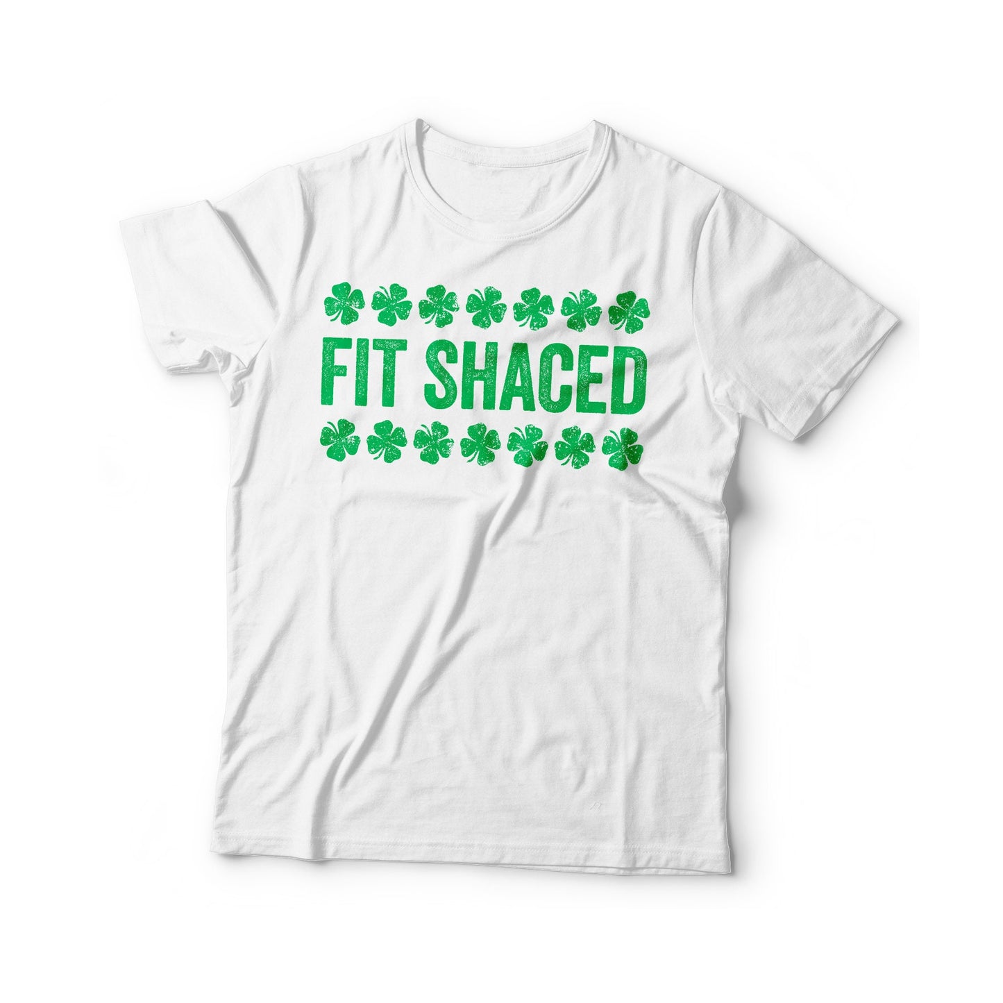 Fit Shaced T-Shirt - Unisex Funny Drinking Squad Shirt - Matching Vintage Shenanigator TShirt Gift for St Patrick's Day 2025