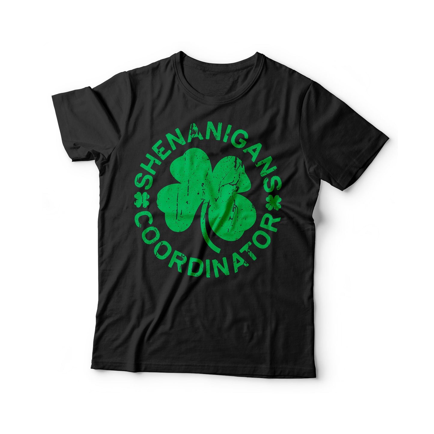 Shenanigans Coordinator T-Shirt - Unisex Funny Shenanigans Squad Shirt - Matching Vintage Shenanigator TShirt Gift for St Patrick's Day 2025