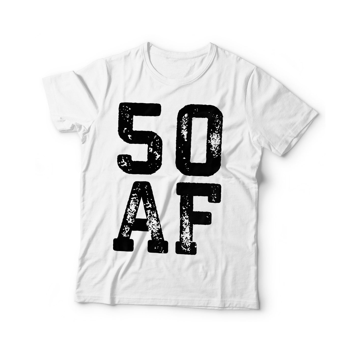 50 AF T-Shirt - Unisex Funny Mens Straight Outta 1975 50th Birthday Shirt - Born in 1975 Gift Vintage TShirt for Father's Day Christmas