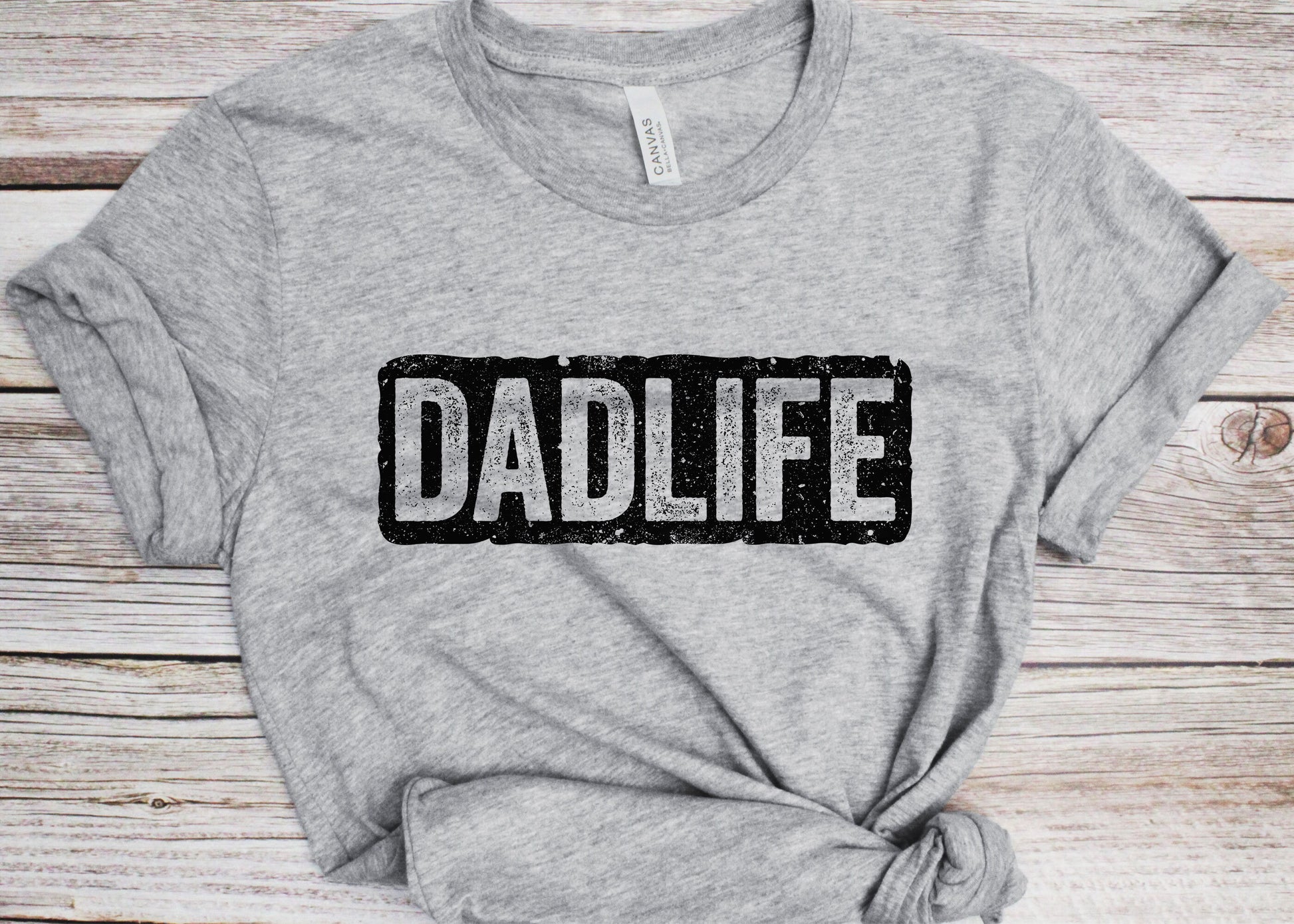 Dadlife T-Shirt - Mens Funny Best Dad Ever Shirt - Vintage Gag New Daddy of Boys Girls TShirt for Father's Day Birthday Christmas