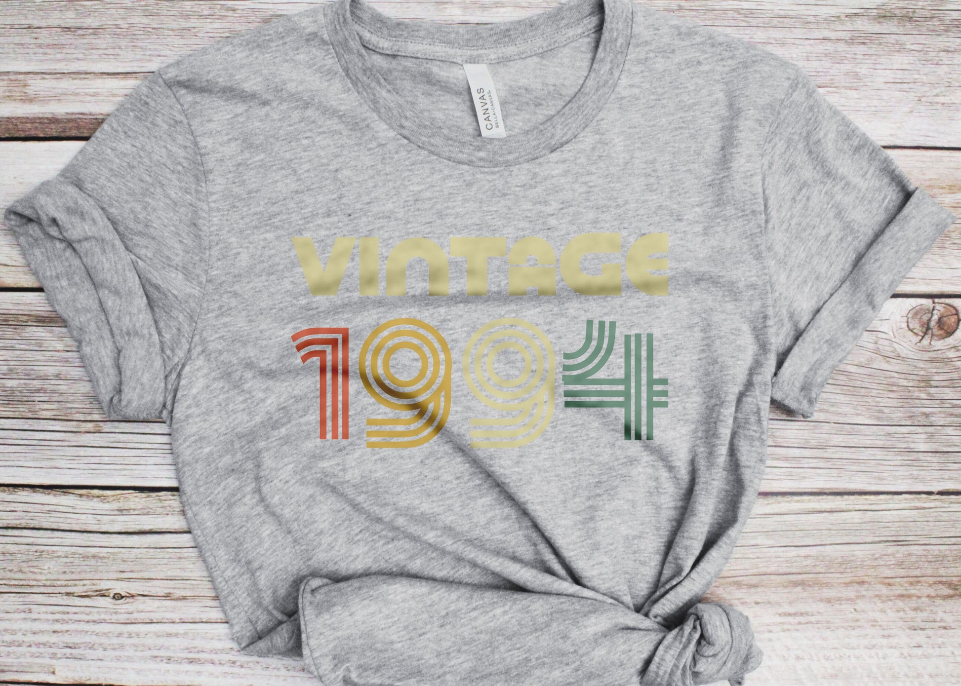 Vintage 1994 T-Shirt - Unisex Women Men Funny Retro Font 31st Birthday Shirt - Vintage 1994 Gift TShirt for BDay Party Christmas