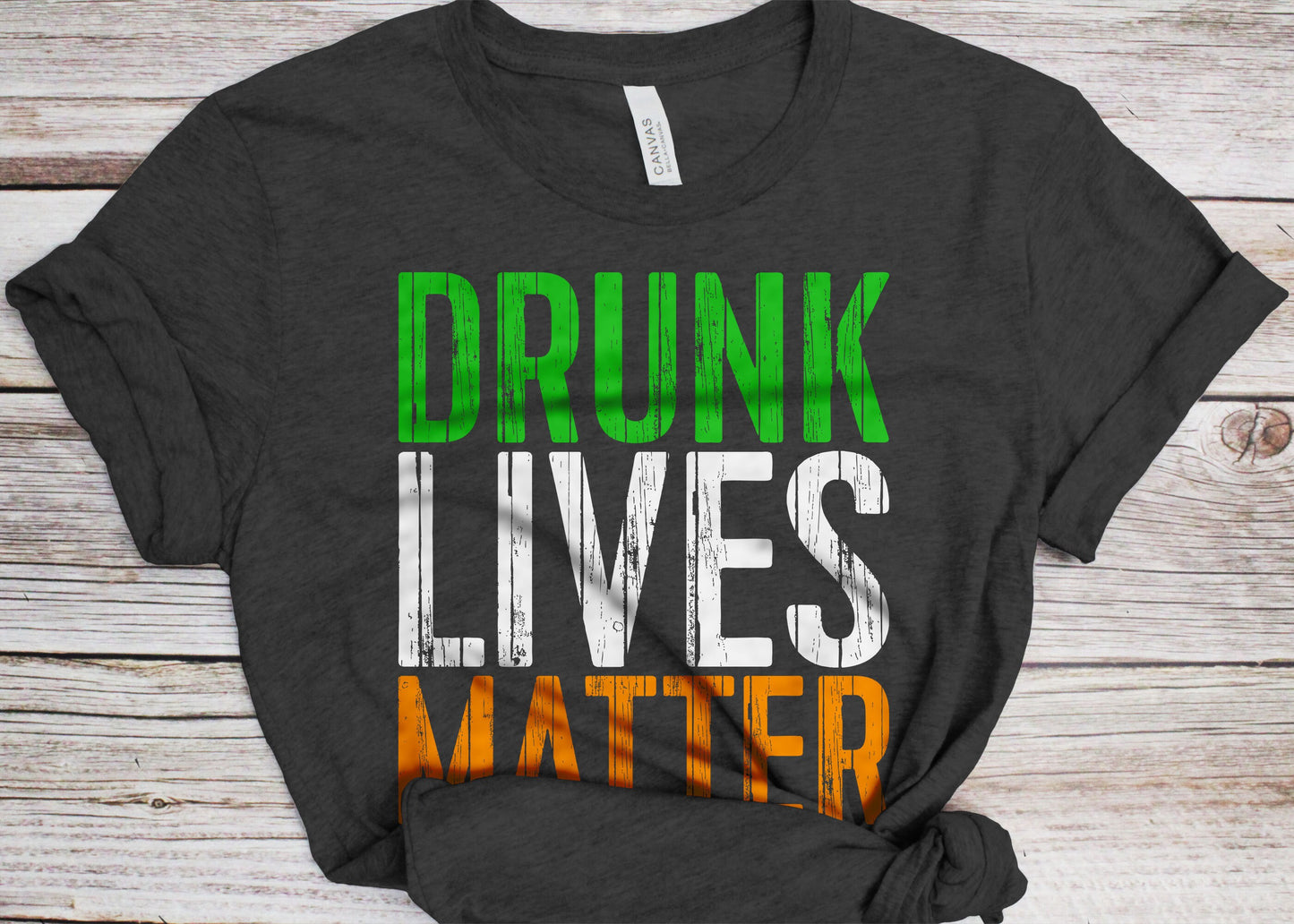 Drunk Lives Matter T-Shirt - Unisex Funny Mens Cruise Drinking Team Shirt - Beer Lover TShirt Gift for St Patrick's Day Christmas Birthday