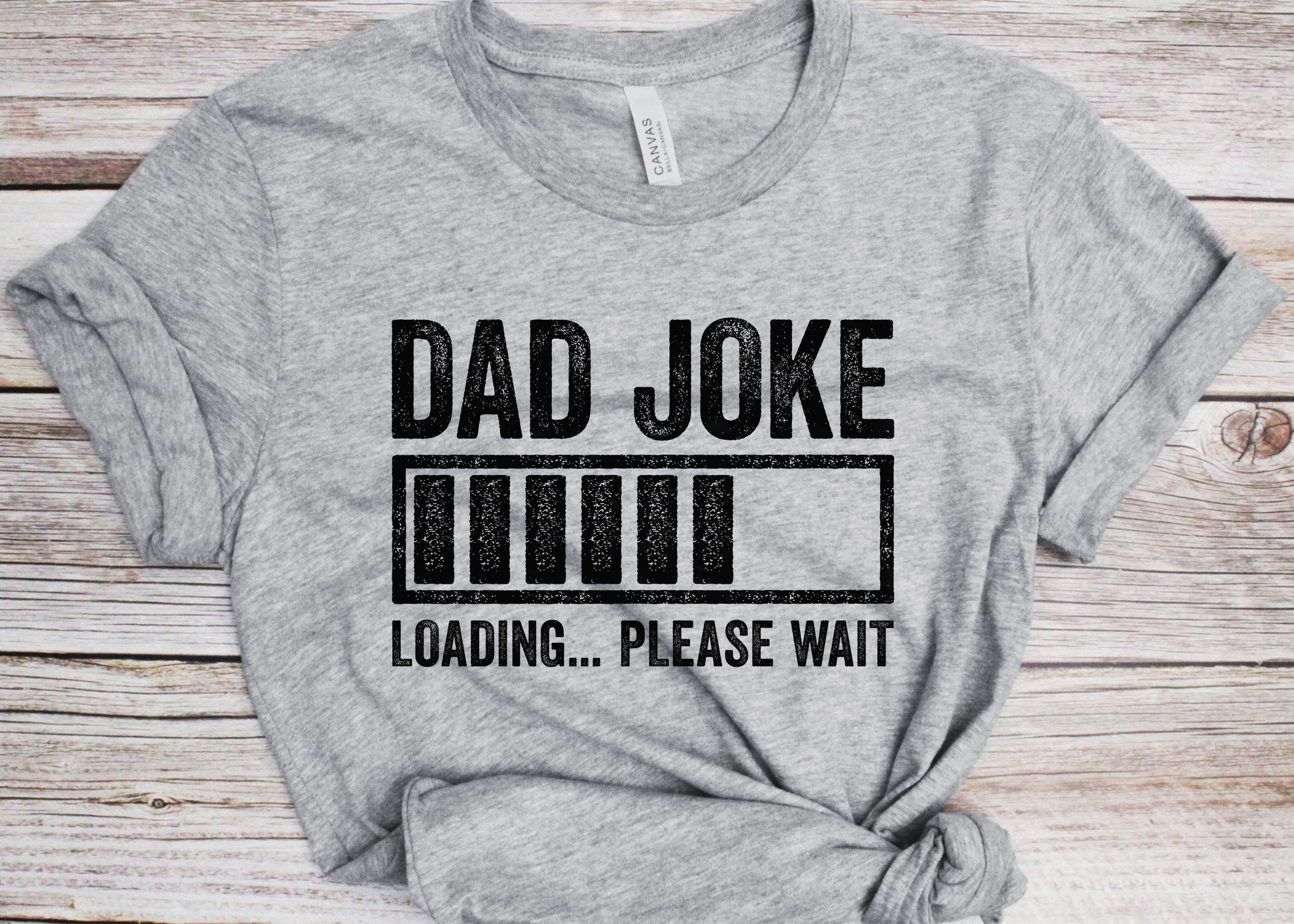 Dad Joke Loading Please Wait T-Shirt - Funny Mens Rad Dad Joke Loading Shirt - Vintage New Daddy TShirt for Father's Day Christmas Birthday